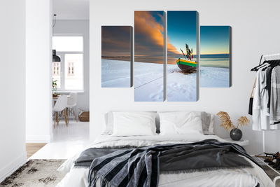 Ljuddämpande tavla - Fishing boat