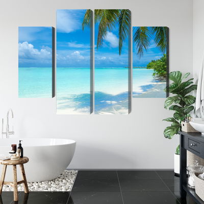Ljuddämpande tavla - A beach in the maldives