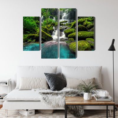 Ljuddämpande tavla - A beautiful waterfall