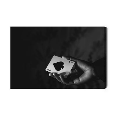 Ljuddämpande tavla - Ace of spades