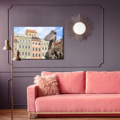 Ljuddämpande tavla - The statue of the mermaid