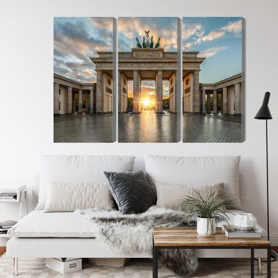 Ljuddämpande tavla - Brandenburg gate in berlin
