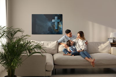 Ljuddämpande tavla - Latin cross