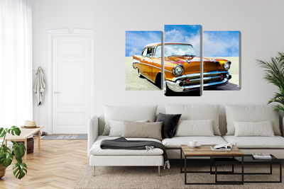 Ljuddämpande tavla - American vintage car