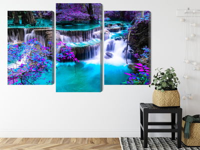 Ljuddämpande tavla - Huay mae khamin waterfall