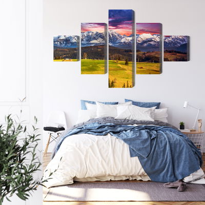 Ljuddämpande tavla - Landscape with the polish