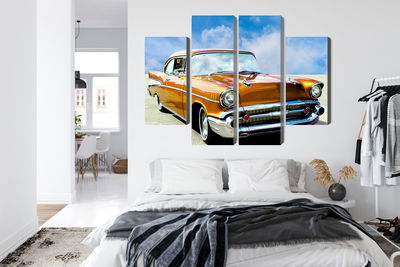 Ljuddämpande tavla - American vintage car