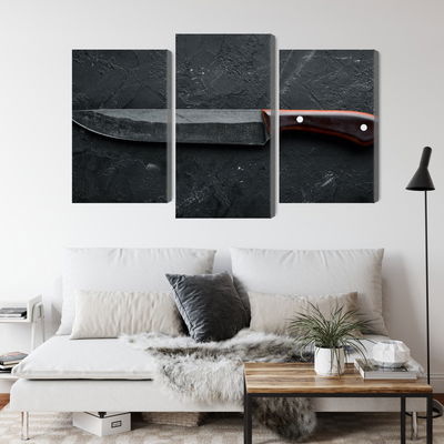 Ljuddämpande tavla - Old kitchen knife