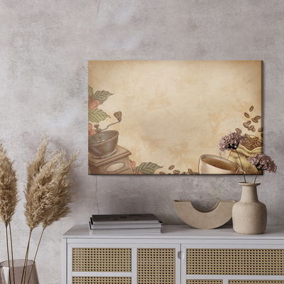 Ljuddämpande tavla - Retro coffee