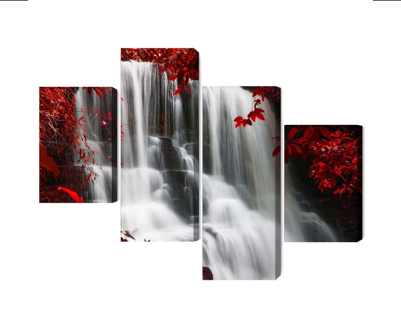 Ljuddämpande tavla - Man daeng waterfall