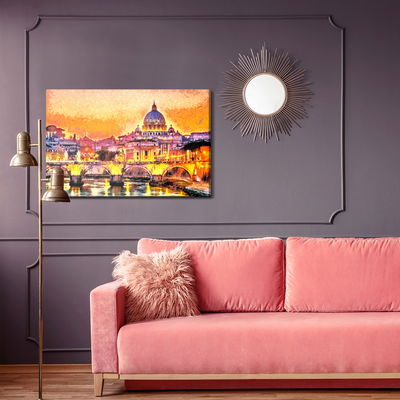 Ljuddämpande tavla - St. peter in the vatican as