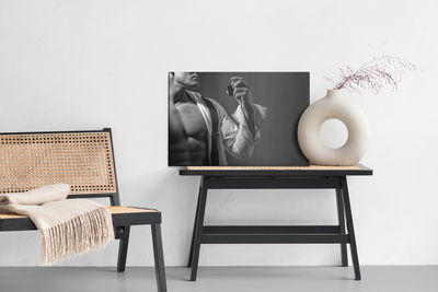 Ljuddämpande tavla - Perfuming man