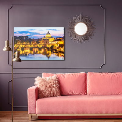 Ljuddämpande tavla - Rome by night