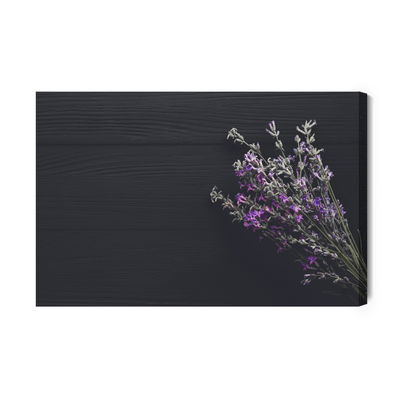 Ljuddämpande tavla - Lavender on the background