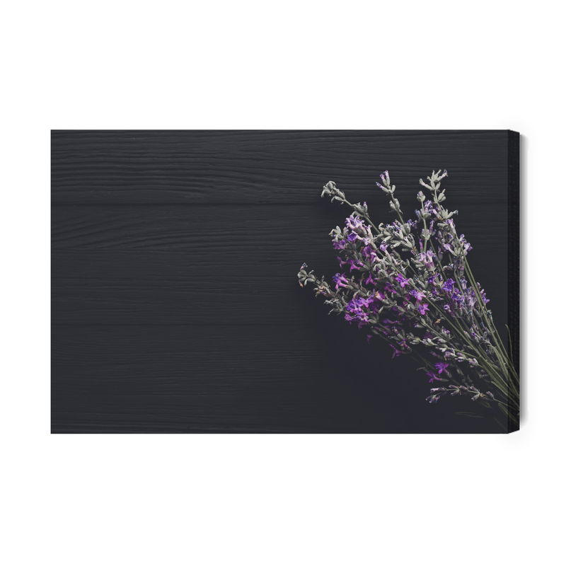 Ljuddämpande tavla - Lavender on the background