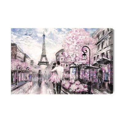 Ljuddämpande tavla - Strollers on the streets