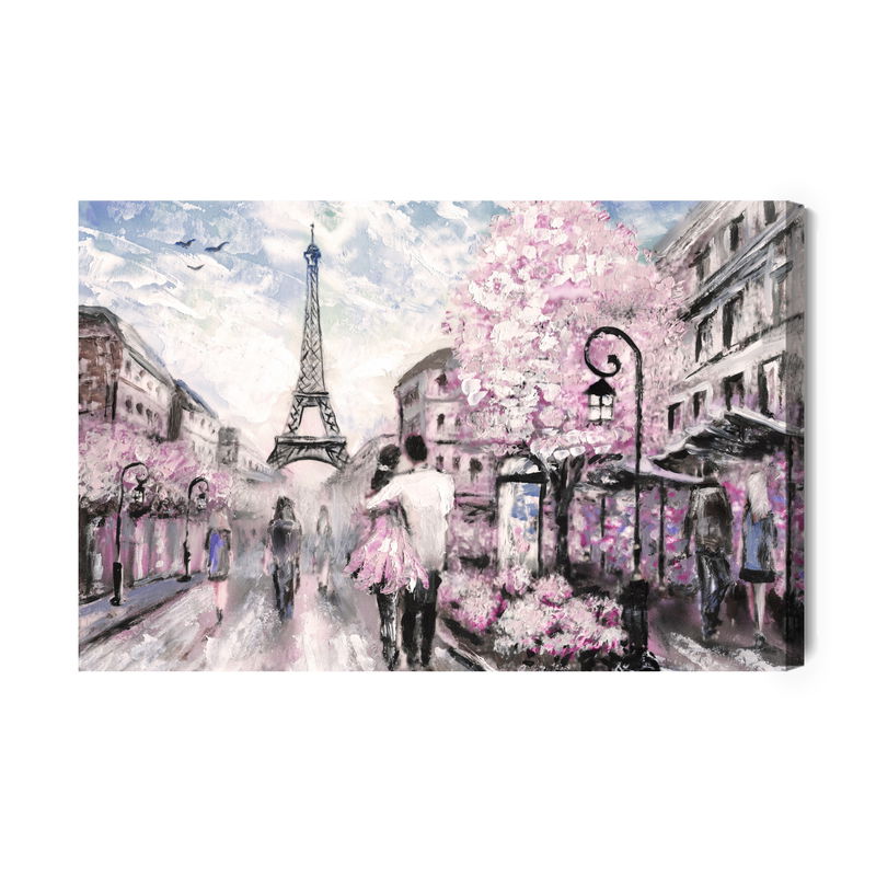 Ljuddämpande tavla - Strollers on the streets