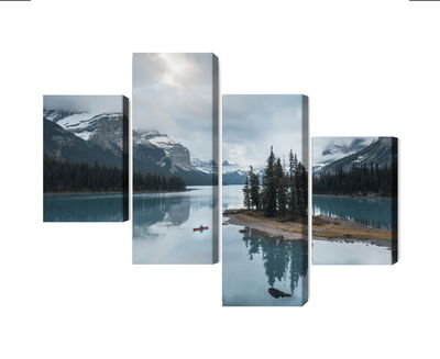 Ljuddämpande tavla - Ghost island in jasper