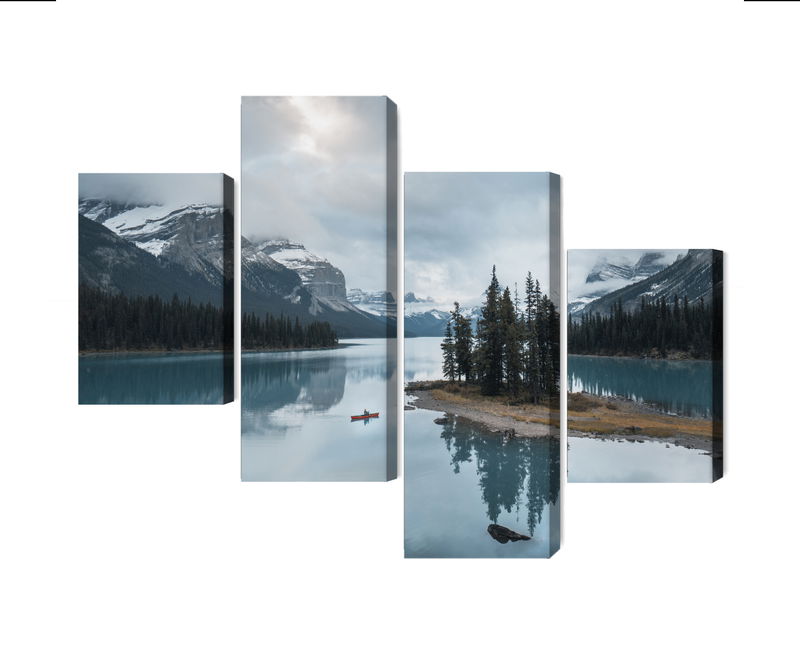 Ljuddämpande tavla - Ghost island in jasper