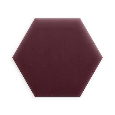 Sekskantet lydabsorber - fløjl