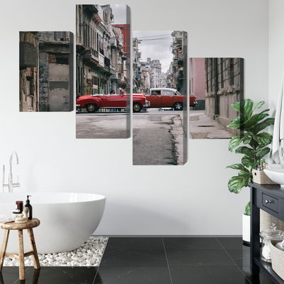 Ljuddämpande tavla - Retro style cars in cuba