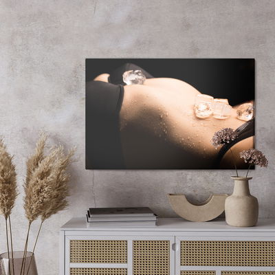 Ljuddämpande tavla - Ice cubes on the body