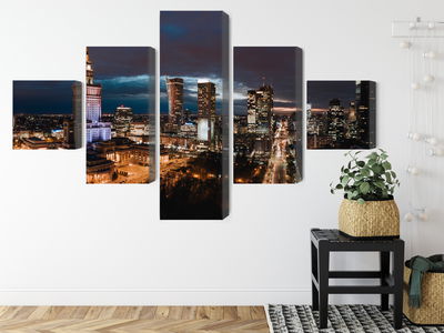 Ljuddämpande tavla - Panorama of the center