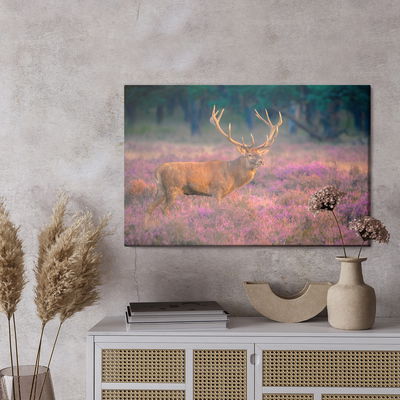 Ljuddämpande tavla - A deer in the rut