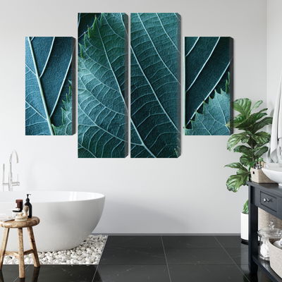 Ljuddämpande tavla - Leaves in a macro scale