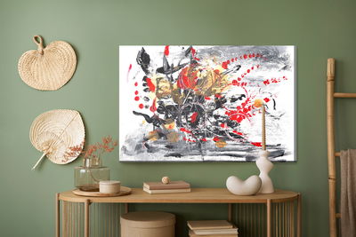 Ljuddämpande tavla - Chaotic abstraction