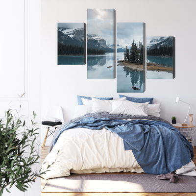 Ljuddämpande tavla - Ghost island in jasper