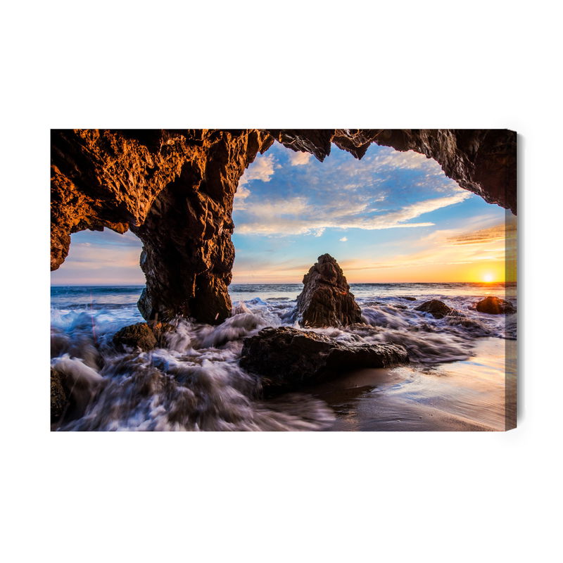 Ljuddämpande tavla - Sea cave