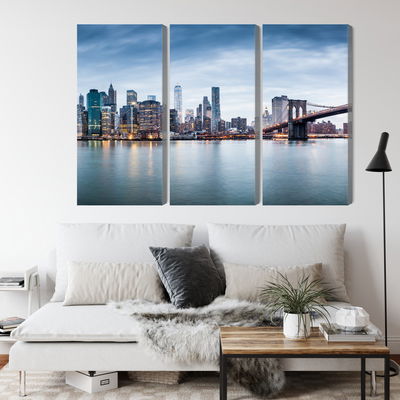 Ljuddämpande tavla - Panoramic view of the city