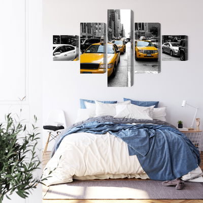 Ljuddämpande tavla - Taxis in New York