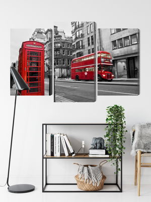 Ljuddämpande tavla - Vintage american car in cuba