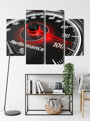 Ljuddämpande tavla - Modern 3d counter