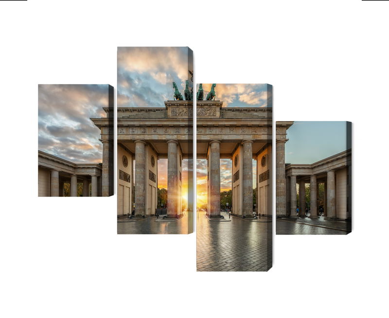 Ljuddämpande tavla - Brandenburg gate in berlin
