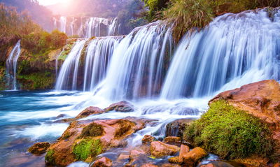 Ljuddämpande tavla - Jiulong waterfall in luoping