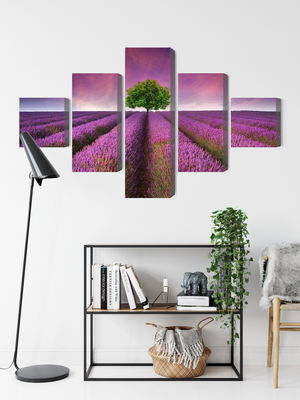 Ljuddämpande tavla - A tree in the middle of a 3d