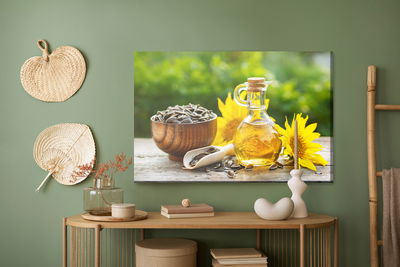 Ljuddämpande tavla - Natural sunflower oil