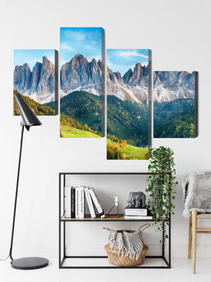 Ljuddämpande tavla - Dolomites mountain range