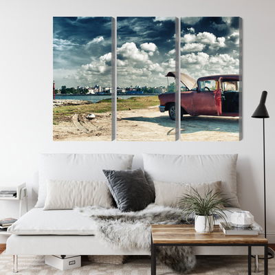 Ljuddämpande tavla - Panoramic view of havana