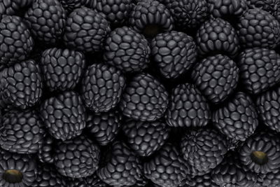 Ljuddämpande tavla - Blackberries on a macro scale