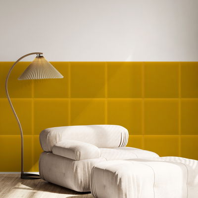 Firkantet lydabsorber - fløjl