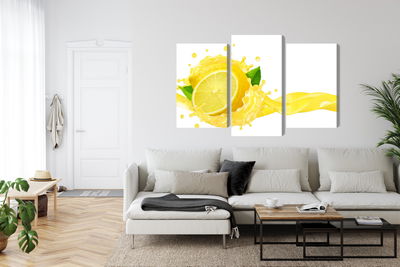 Ljuddämpande tavla - Fresh lemon juice