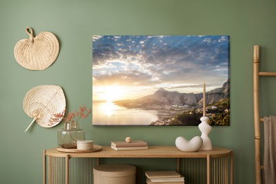 Ljuddämpande tavla - Sunrise over the sea