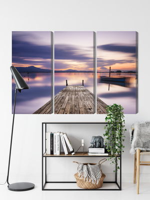 Ljuddämpande tavla - Sunset view