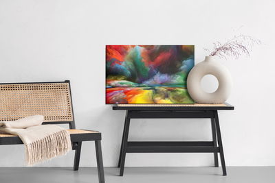 Ljuddämpande tavla - Colorful abstract road