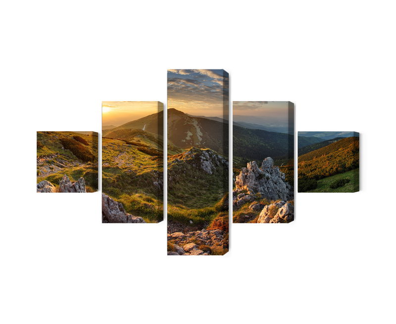 Ljuddämpande tavla - Bread mountain peak