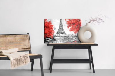 Ljuddämpande tavla - The eiffel tower between